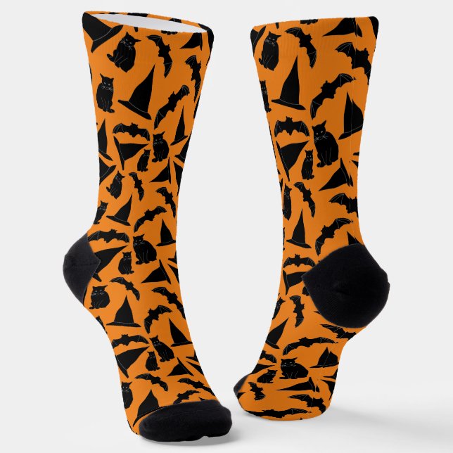 Chaussette Chaussettes Halloween en cuisine (Angulaire)