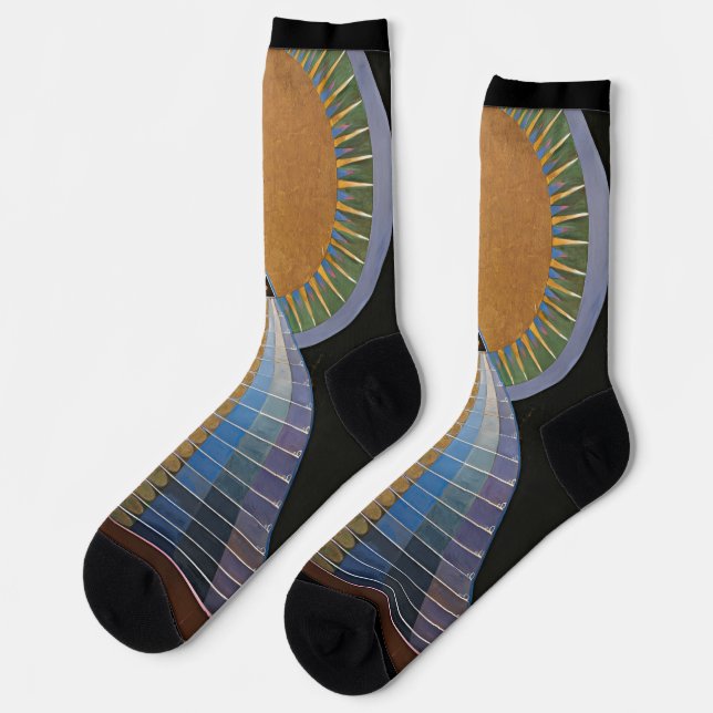 Chaussette Chaussettes Hilma af Klint (Gauche)