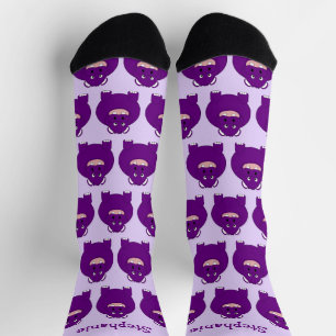 Chaussette Chaussettes Hippopotamus Design