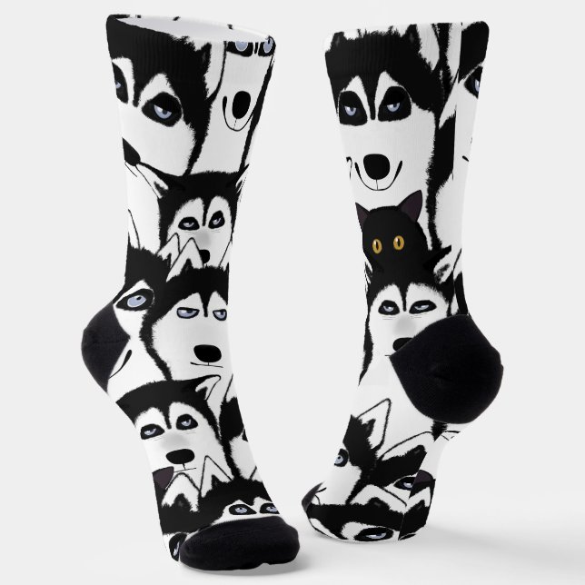 Chaussette Chaussettes Huskies (Angulaire)