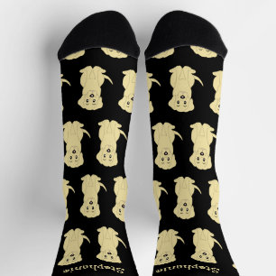 Chaussette Chaussettes Jaune Labrador Chien Design