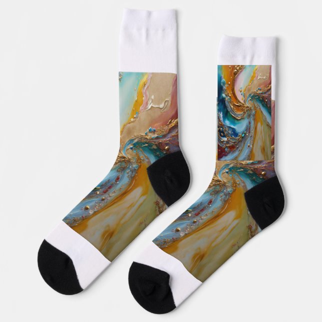 Chaussette Chaussettes ke liye ek khubsurat aur titre attraya (Gauche)