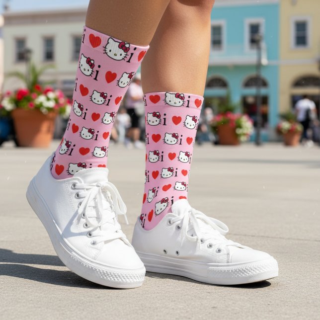 Chaussette Chaussettes Kitty (Créateur téléchargé)