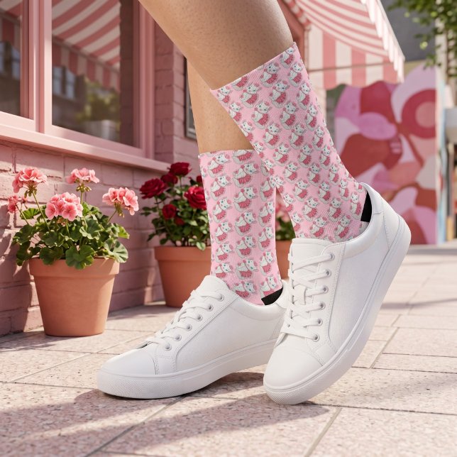 Chaussette Chaussettes Kitty (Créateur téléchargé)