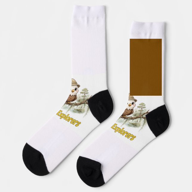 Chaussette Chaussettes Lil' Bayou Explorers Eagle (Gauche)