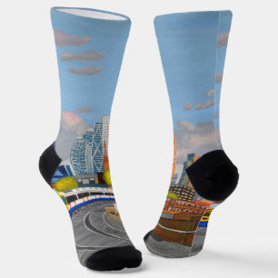 Chaussette chaussettes London Overground