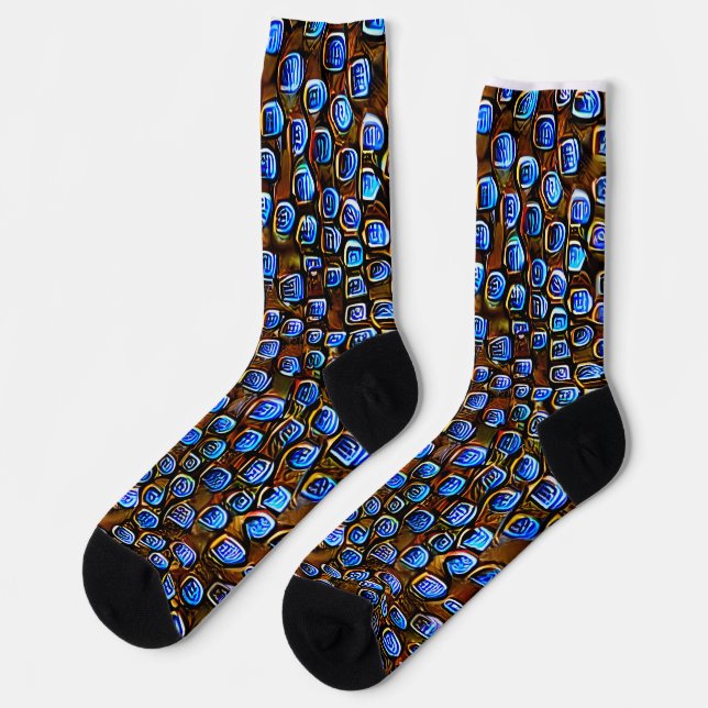 Chaussette Chaussettes "Mandelbrot" (Gauche)