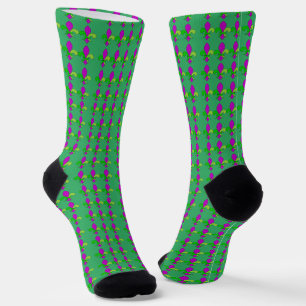 Chaussette Chaussettes Mardi Gras Fleur De Lis