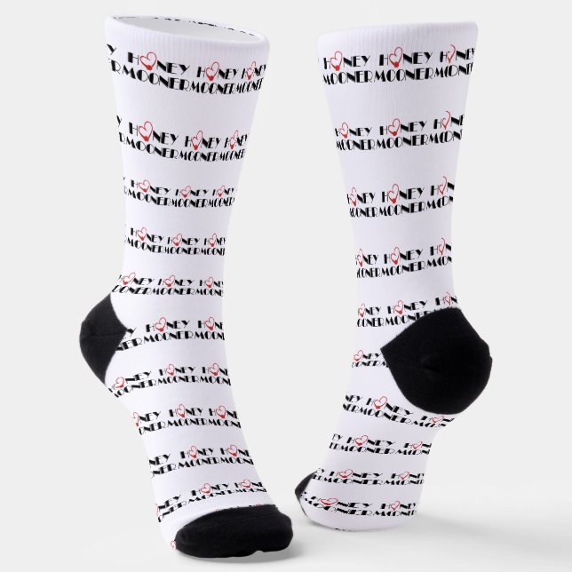 Chaussette Chaussettes Mariage pour lune de miel (Angulaire)