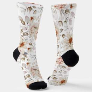 Chaussette Chaussettes Mariages florales élégantes