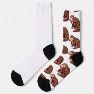 Chaussette Chaussettes Mascotte Pangolin