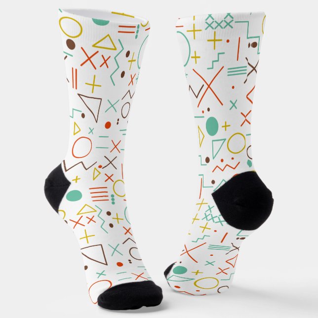 Chaussette Chaussettes mignonnes de creusage joyeux (Angulaire)