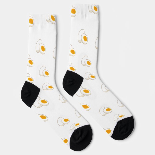 Chaussette Chaussettes Mignonnes Œuf Dur (Droite)