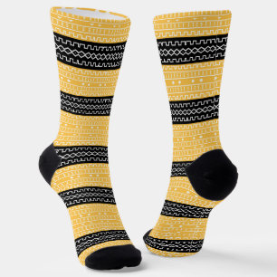 Chaussette Chaussettes Modernes en Mudcloth Afro Pop