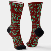 Chaussettes mojo rouge premium