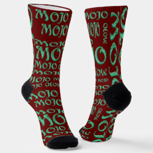 Chaussette Chaussettes mojo rouge premium