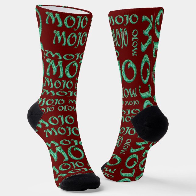 Chaussette Chaussettes mojo rouge premium (Angulaire)