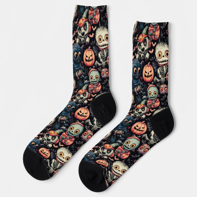 Chaussette Chaussettes Monster Fitzboyz (Gauche)