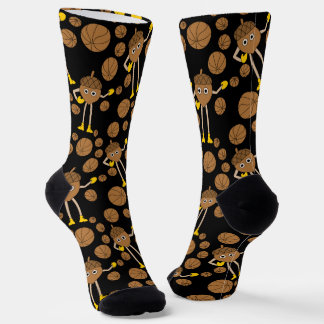 Chaussette Chaussettes Motif de basket-ball