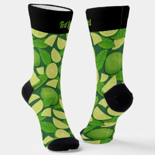 Chaussette Chaussettes Motif de chaux