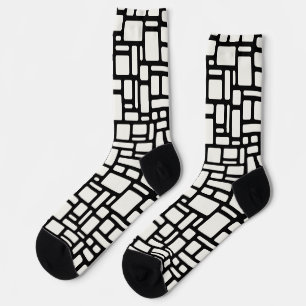 Chaussette Chaussettes motif en brique