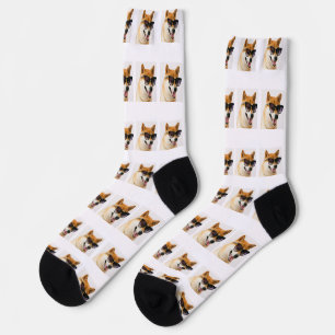 Chaussette Chaussettes Motif photo pour chien mignon personna