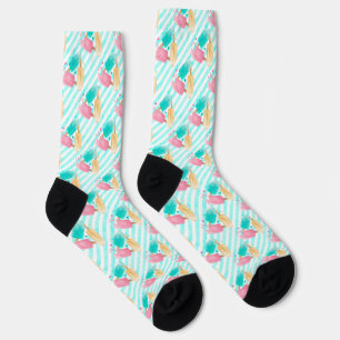 Chaussette Chaussettes Motifs Cute Popsicles