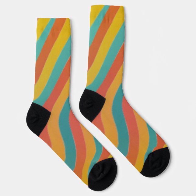 Chaussette Chaussettes Motifs folles (Droite)