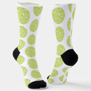 Chaussette Chaussettes Motifs Green Pickleball