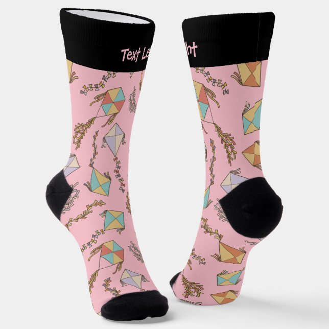 Chaussette Chaussettes Motifs Icônes Kite (Angulaire)