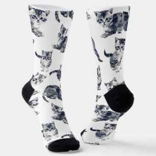 Chaussette Chaussettes Motifs Kitten adorables - Cadeau Pour