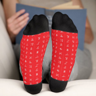 Chaussette Chaussettes Motifs Mystic Rune