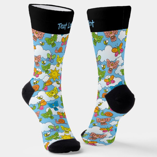 Chaussette Chaussettes Motifs pour bébés animaux (Angulaire)