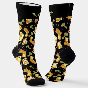 Chaussette Chaussettes Motifs Retro Games