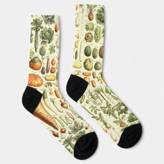 Chaussette Chaussettes Motifs végétales - Art alimentaire sai (Droite)