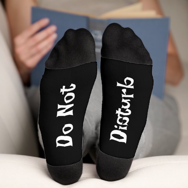 Chaussette Chaussettes Ne Pas Déranger (Fond)