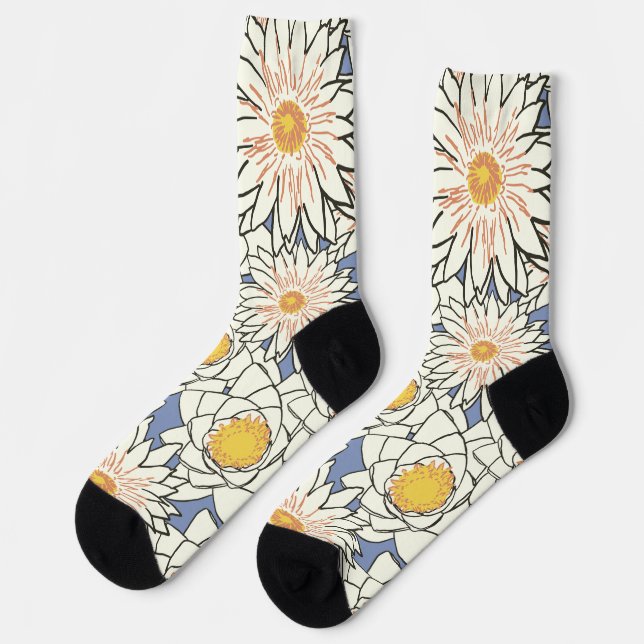 Chaussette chaussettes nénuphar (Gauche)
