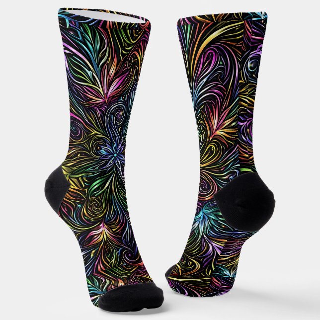 Chaussette Chaussettes Néon Zoynk 0047446 (Angulaire)