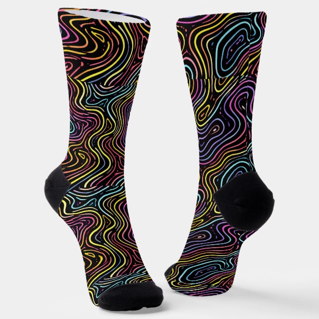 Chaussette Chaussettes Néon Zoynk 0047453 (Angulaire)