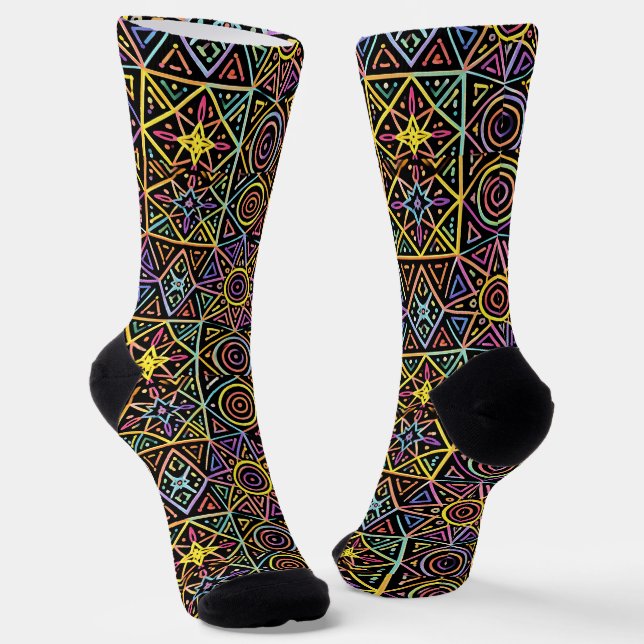 Chaussette Chaussettes Néon Zoynk 0047454 (Angulaire)