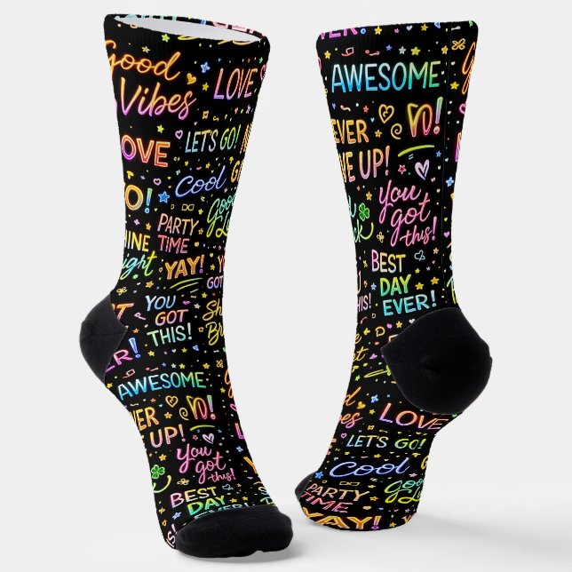 Chaussette Chaussettes Néon Zoynk 0047481 (Angulaire)