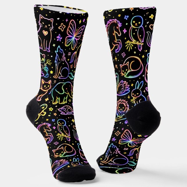 Chaussette Chaussettes Néon Zoynk 0047484 (Angulaire)