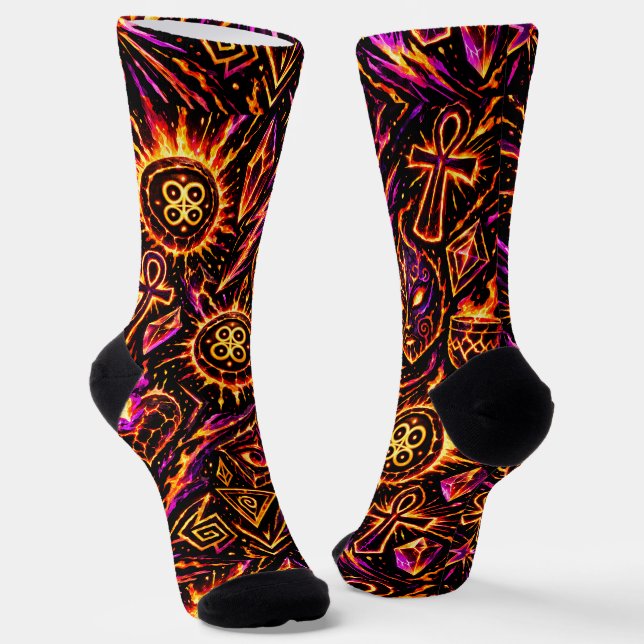 Chaussette Chaussettes Néon Zoynk 0047592 (Angulaire)