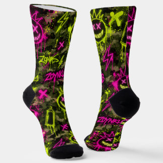 Chaussette Chaussettes Néon Zoynk 0047676