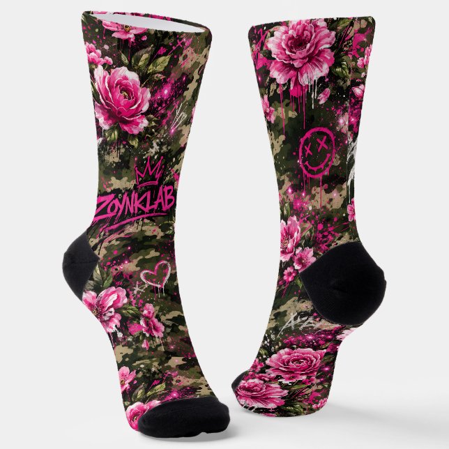 Chaussette Chaussettes Néon Zoynk 0047680 (Angulaire)