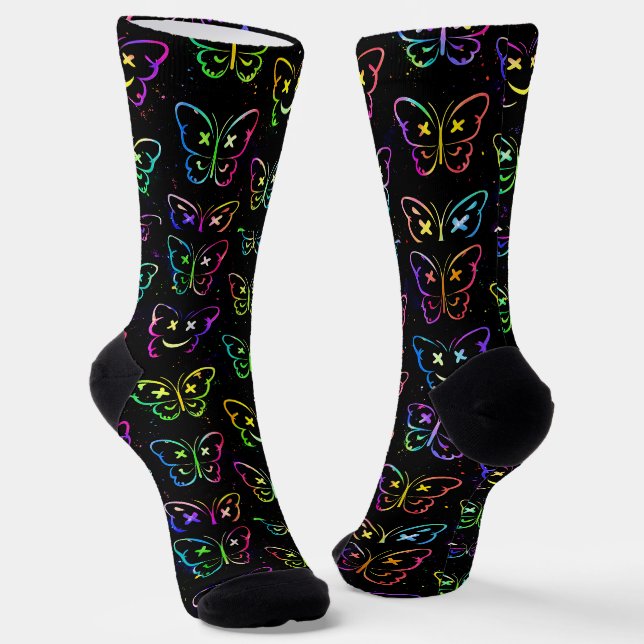 Chaussette Chaussettes Néon Zoynk 0047686 (Angulaire)