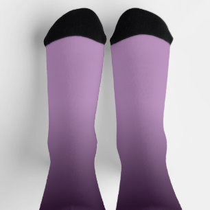 Chaussette Chaussettes Ombré à dégradé violet