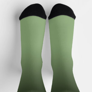Chaussette Chaussettes Ombré vert dégradé