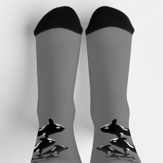 Chaussette Chaussettes Orca Baleine - Personnaliser (Haut)