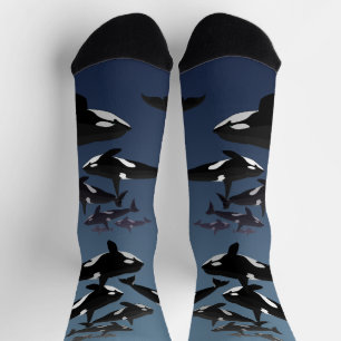 Chaussette Chaussettes Orca Baleine - Personnaliser